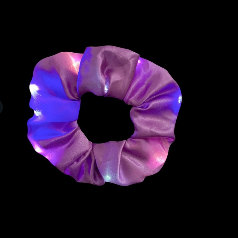 LED Light Up Hair Scrunchies for Women and Girls - YELLOW IS LEFT! - Picture 12 of 16